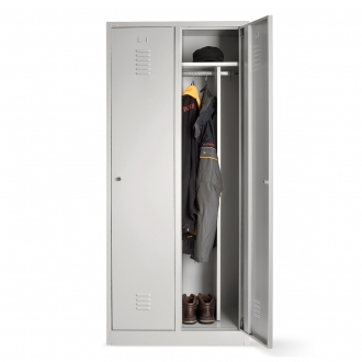 Double-door occupational health and safety cabinet