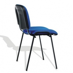 Kėdė ISO juodai dažytu rėmu