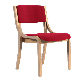 Kėdė OSLO mediniu rėmu